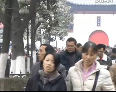 归元寺正月初五财神节拜财神盛大壮观场面