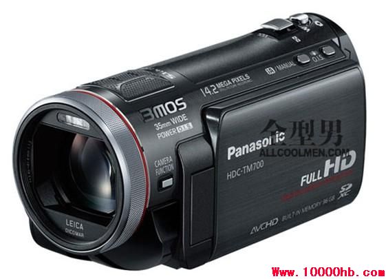 松下SD700 全高清3MOS SD卡式 专业手持DV摄像机 500元/天